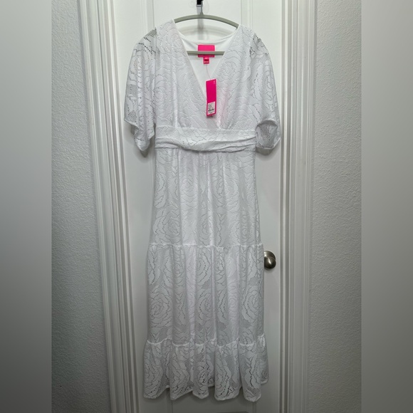 Lilly Pulizter Parigi‎ Lace Maxi Dress - Picture 2 of 8